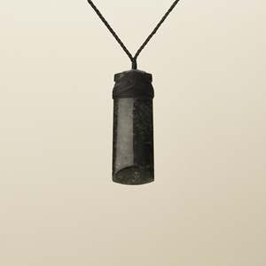 Tangiwai Bowenite Large Toki Pounamu Pendant