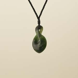 Pikoura Flower Putiputi Pounamu Medium Pendant