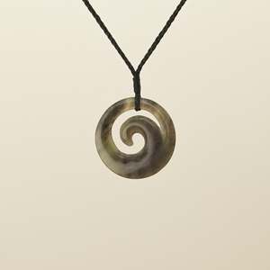 Koru Kahurangi Medium Pounamu Pendant
