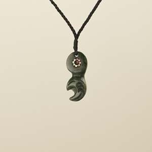 All: Extra Small Manaia Tangiwai Pounamu Pendant SC