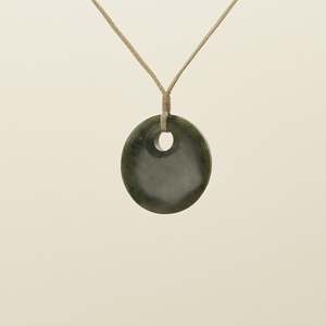 All: Porowhita Kawakawa Pounamu Pendant
