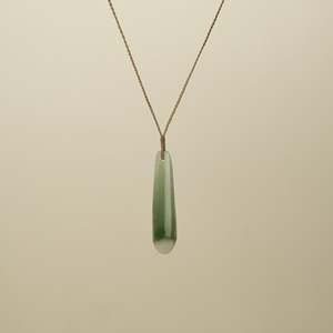 Roimata Medium Pounamu Pendant