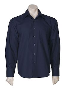 Men's Metro Long Sleeve Shirt - Navy