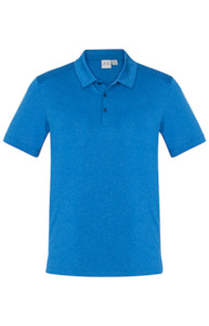 collection: Mens Aero Polo - Cyan