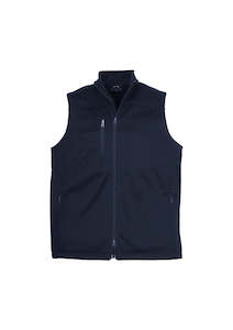 Vests: Mens Plain Soft Shell Vest