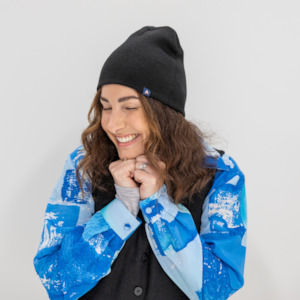 Arrow Wool Blend Beanie