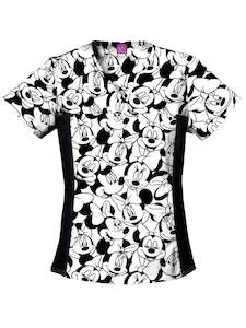 Cherokee: Cherokee Women's V-Neck Panel Top