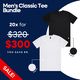 Men's Classic Tee Bundle - 20 Units