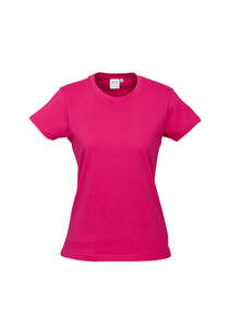 Biz Collection: Ladies Ice T-Shirt - Fuchsia