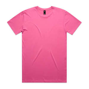 Active Casual: Men's Staple T-Shirt - Charity Pink