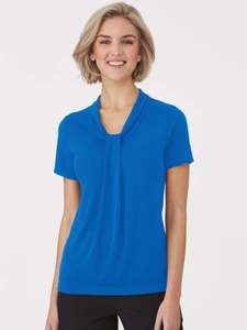 Retail Business Casual: Pippa Knit Top Short Sleeve