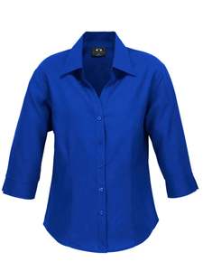 Corporate Office Wear: Ladies Oasis Blouse 3/4 Slv