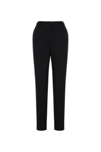 Corporate Office Wear: Womens Bandless Elastic Waist Pant