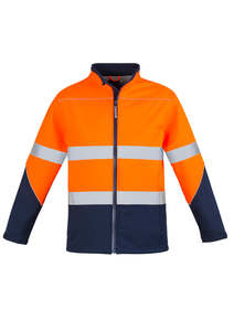 Trades Safety: Unisex Hi Vis Soft Shell Jacket