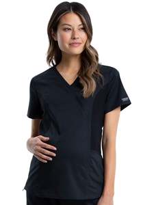 Cherokee: WW Revolution Maternity Mock Wrap Top