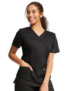 Cherokee: Cherokee Womens' WW Revolution Mock Wrap Top