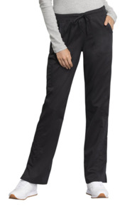 Cherokee: Mid Rise Straight Leg Drawstring Pant