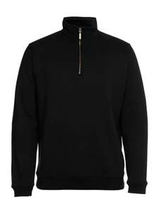 Active Casual: 1/2 Brass Zip Sweat