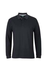 C OF C L/S PIQUE POLO