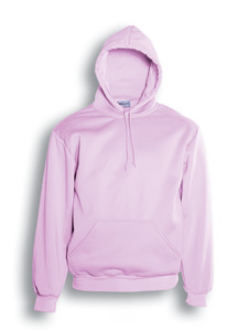 Sweatshirts Hoodies: Unisex Pull Over Hoodie - Pink