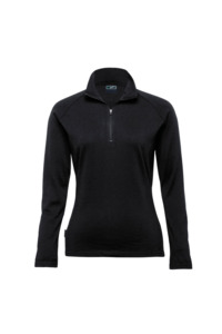 Ladies Zip Pullover Merino LSL