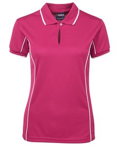 Ladies Poly Piping Polo SSL