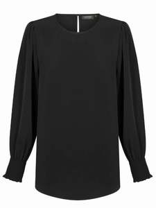 Shirred Cuff Soft Top