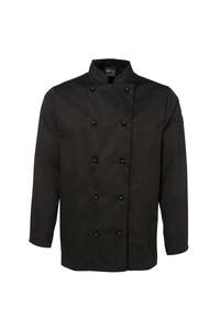 Hospitality: Chefs Jacket Polycotton LSL