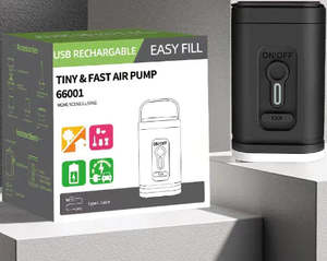 Portable Electric Air Pump with Light