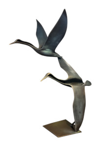 Trevor Askin: Herons In Flight