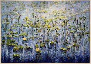 Peter Hackett: The Honey Mooners Bed, Waterlily