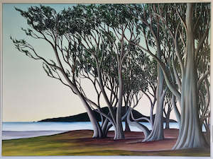 Macrocarpa on the Beach