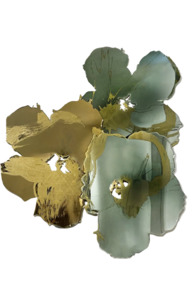 Sally Bulling: Soft Gold & Eucalyptus Green