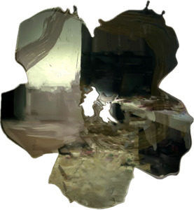 Sally Bulling: Majestic Giant: Forgotten Secret Garden in Envy & Antiqued Gold