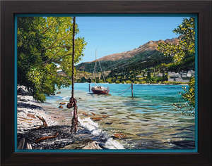 Sam Foley: Queenstown Bay Beach, Lake Wakatipu
