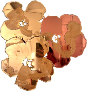 Sally Bulling: Flowers From Andy: in Soft Gold & Deep Vintage Rose