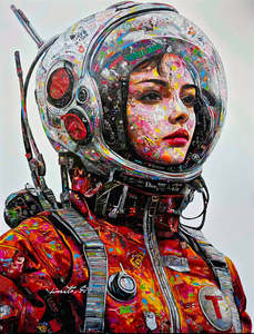 Girl on the Moon