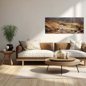 Cardrona Landscape Canvas Print