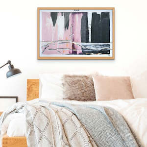 Vibrant: Sumner Nights - Cave Rock on paper