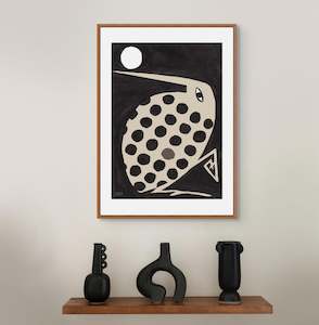 Aba Birds: Little Spotted kiwi - Beige