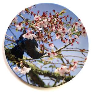 Ceramic Coaster Single - Tui Blossom 2