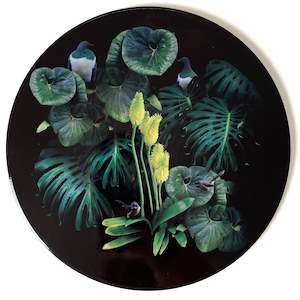 Ceramic Coaster Single - Onewhero Visitors (circular)