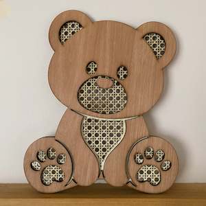 Baby And Children: Teddy Bear - Rattan Decor