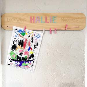 Baby And Children: ‘Look What I Made’ Holder Sign