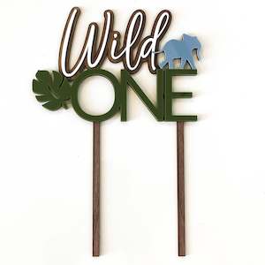 Baby And Children: Wild One Cake Topper