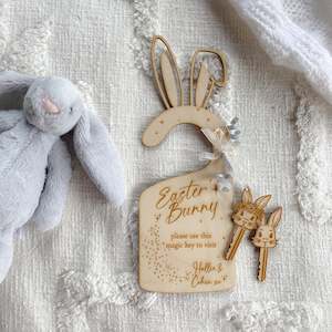 Baby And Children: Easter Bunny Magic Key and Door Hanger