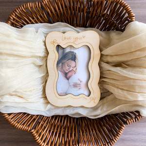 Love You Photo Frame Magnet