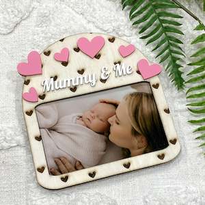 'Mummy and Me' Photo Frame Magnet