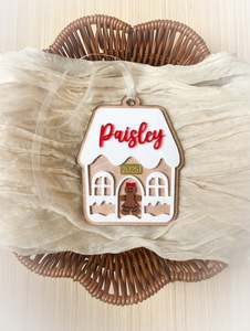 Gingerbread House Ornament