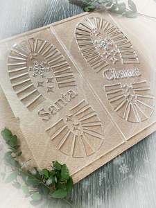 Christmas Collection: Santa Boot Stencil